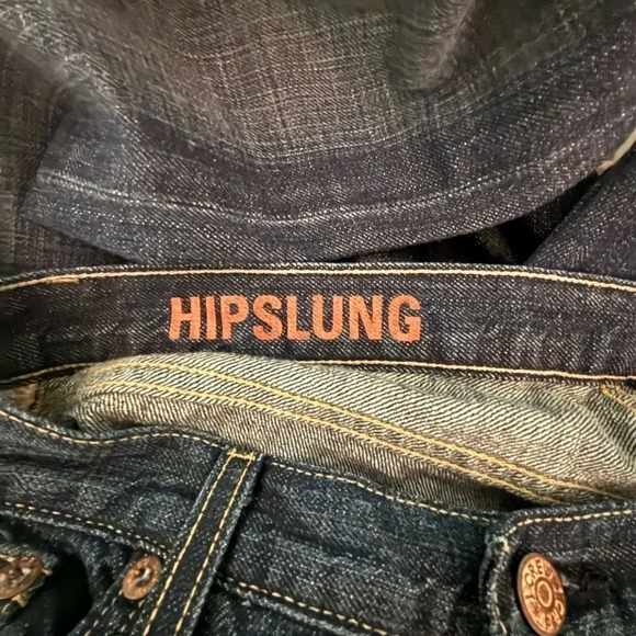 J. Crew womens Hipslung jeans dark wash Made in USA Size 29 with 32”inseam - Picture 3 of 8